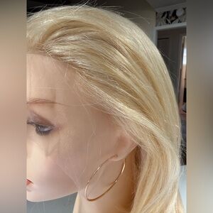 💯% 14” HUMAN Hair, Bob Cut, Blonde